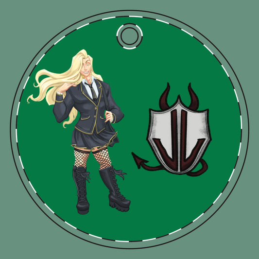 Xerxes (Cassandra Featherstone x Phantom Dame) Discordia Ceramic Christmas Ornaments