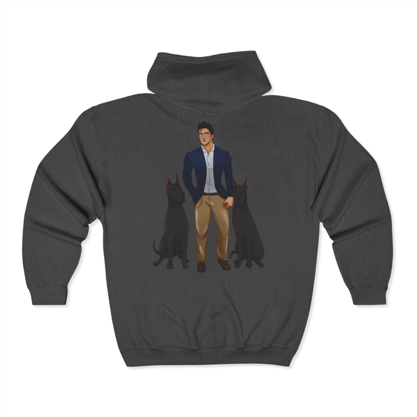 Cassandra Featherstone x Honeyy.Fae 'Teddy' Full Zip Hooded Sweatshirt