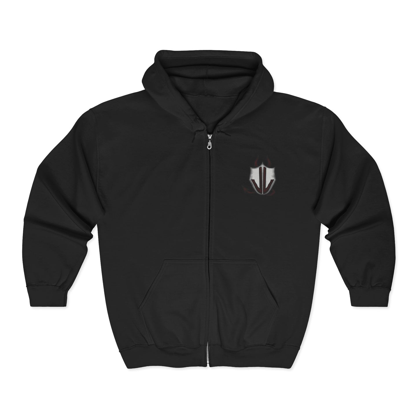 Cassandra Featherstone x Phantom Dame 'Xerxes' Unisex Heavy Blend™ Full Zip Hooded Sweatshirt