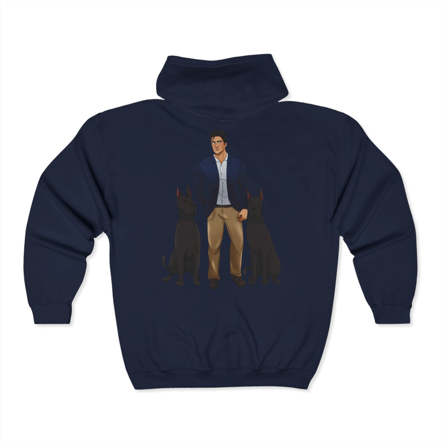 Cassandra Featherstone x Honeyy.Fae 'Teddy' Full Zip Hooded Sweatshirt