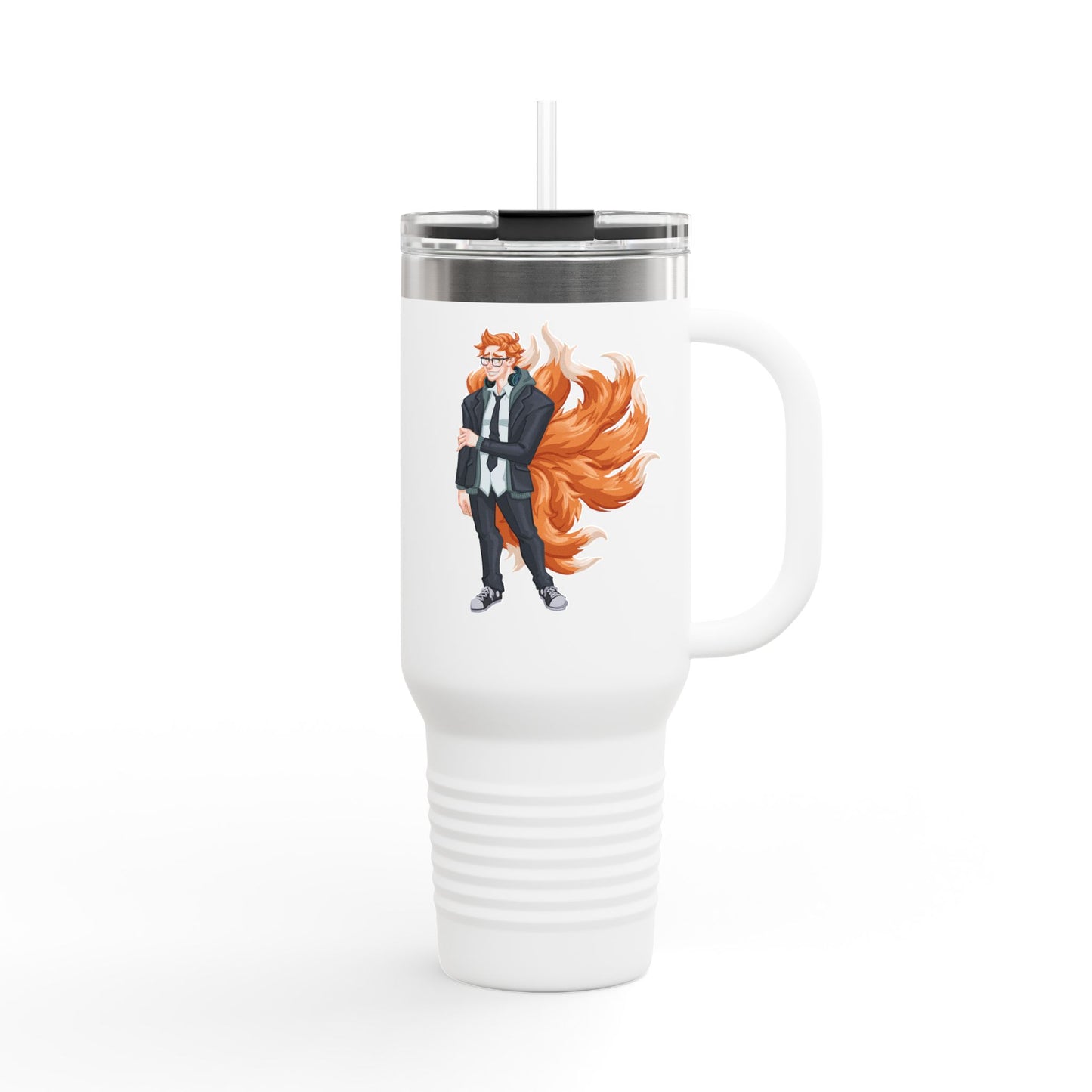 Cassandra Featherstone x Phantom Dame 'Zavida' (Discordia University) Insulated Travel Mug, 40oz