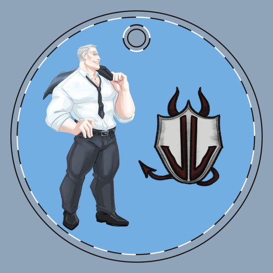 Slash (Cassandra Featherstone x Phantom Dame) Discordia Ceramic Christmas Ornaments