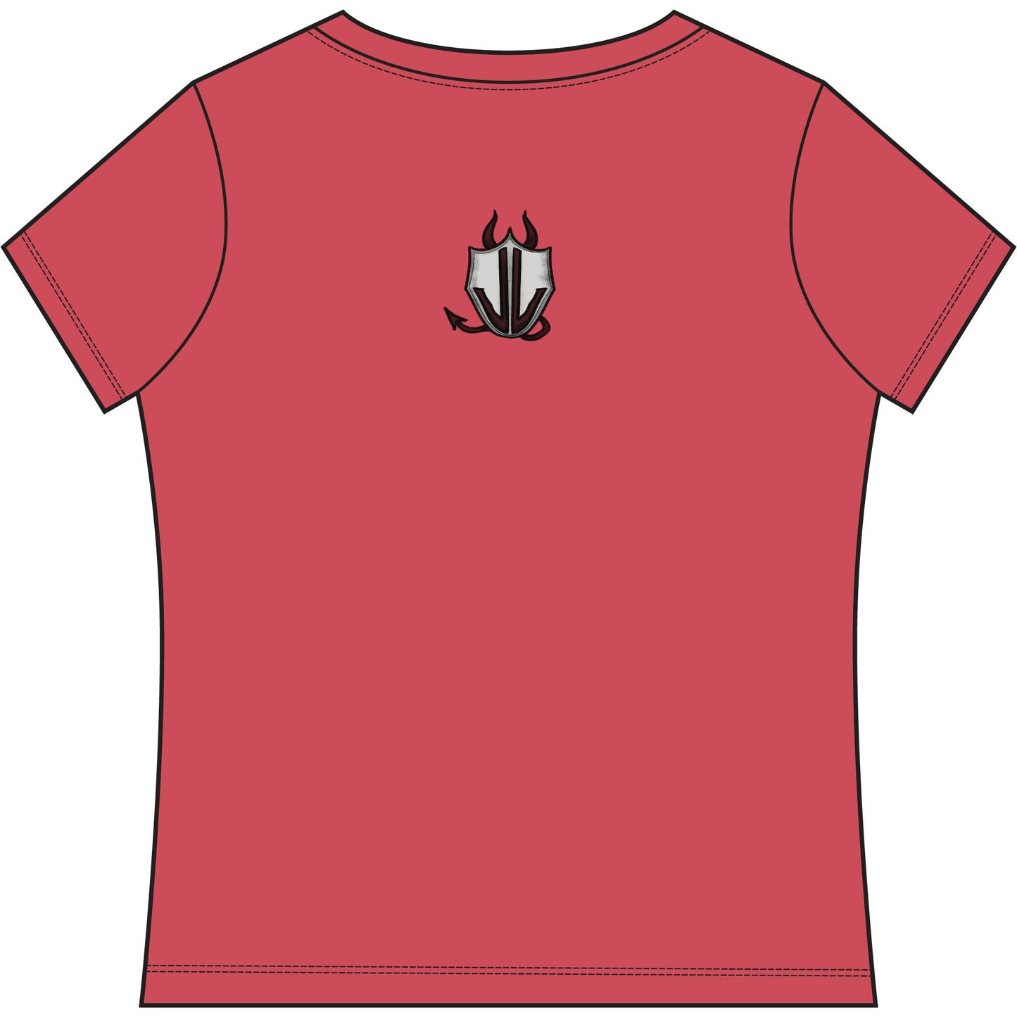 Neurosparkly Woman Game V-Neck Tee