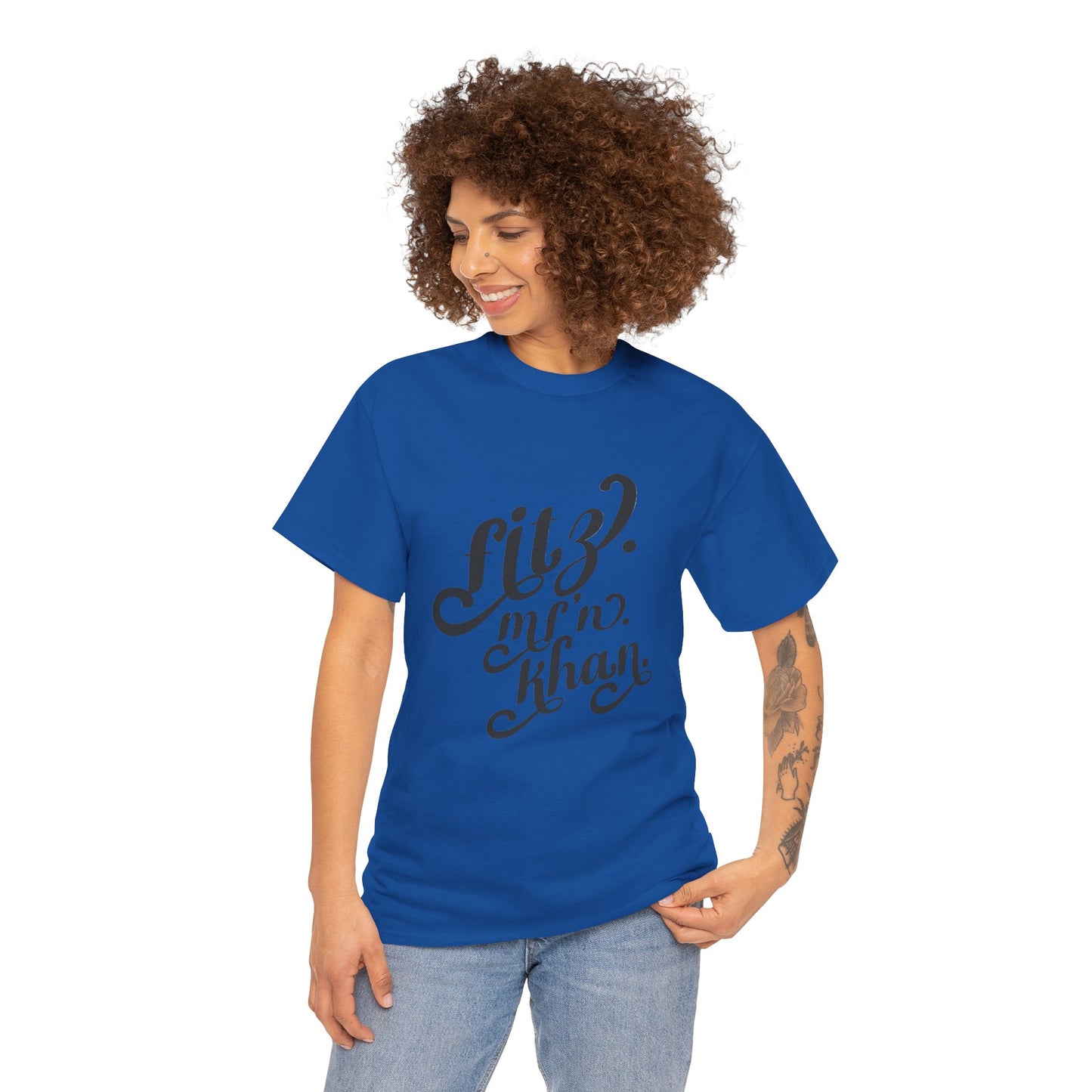 Fitz MF'N Khan Unisex Heavy Cotton Tee