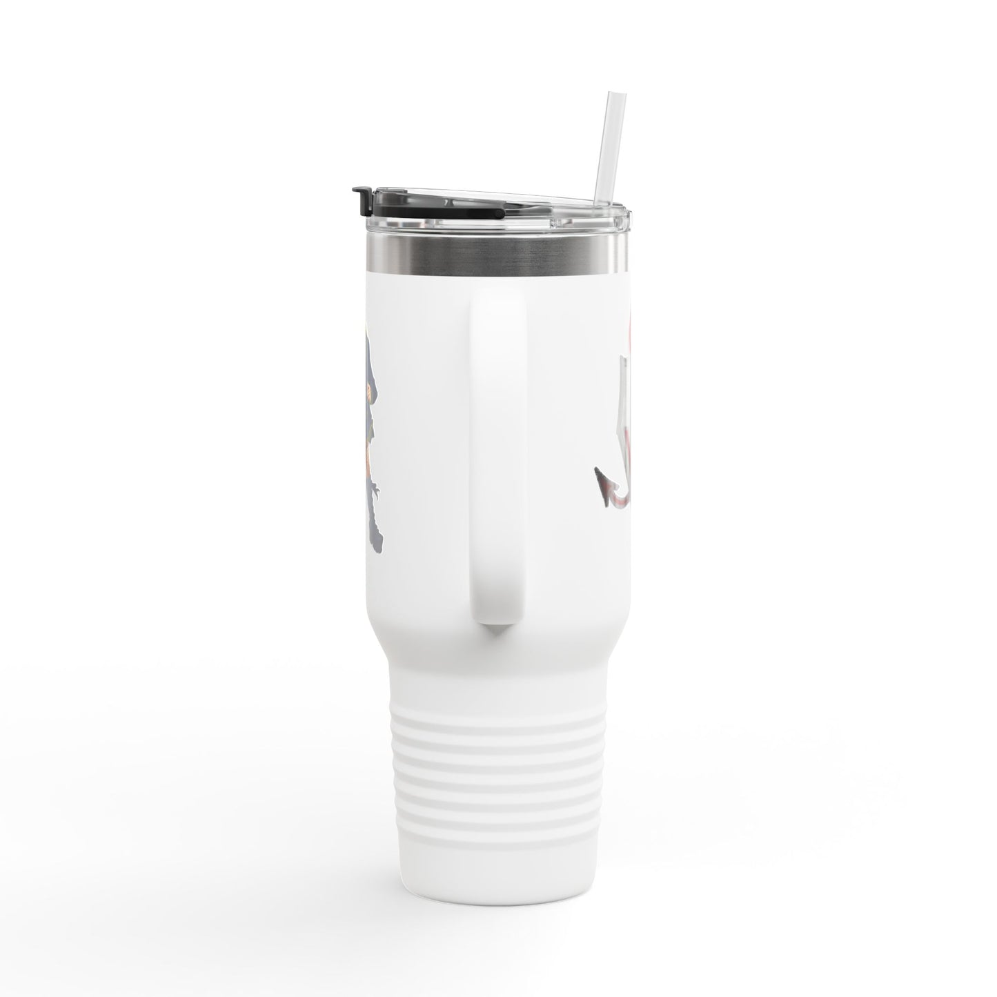 Cassandra Featherstone x Phantom Dame 'Xerxes' (Discordia University) Insulated Travel Mug, 40oz