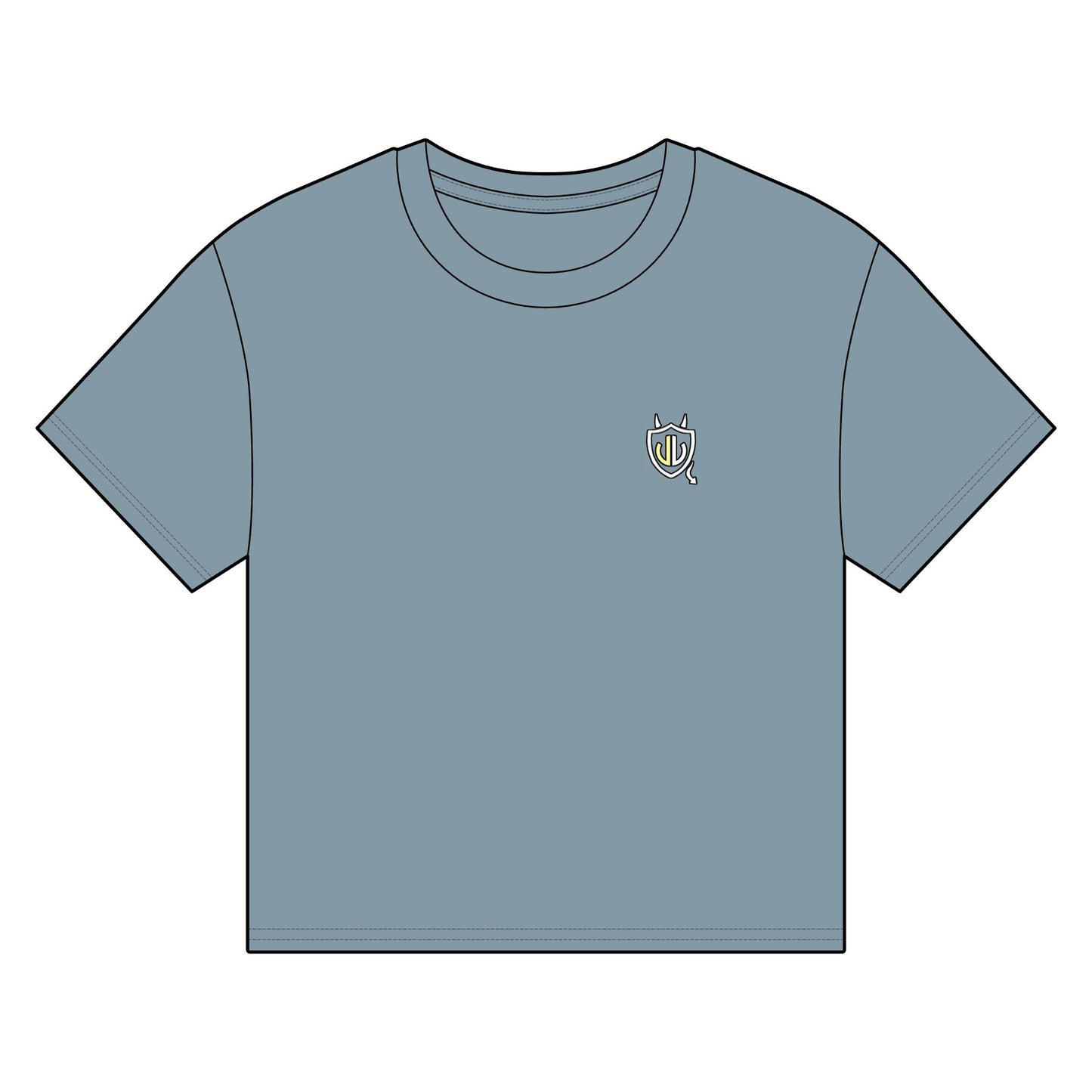Cassandra Featherstone x Phantom Dame 'Jasper' (Discordia University)Women's Organic Boxy T-shirt