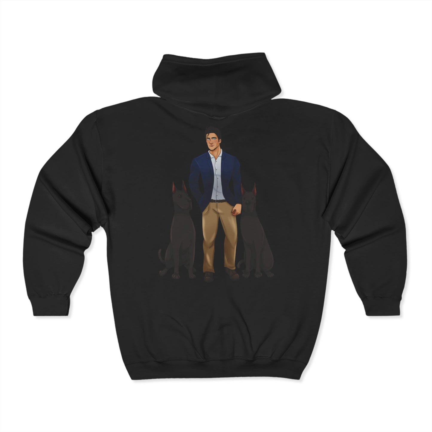 Cassandra Featherstone x Honeyy.Fae 'Teddy' Full Zip Hooded Sweatshirt