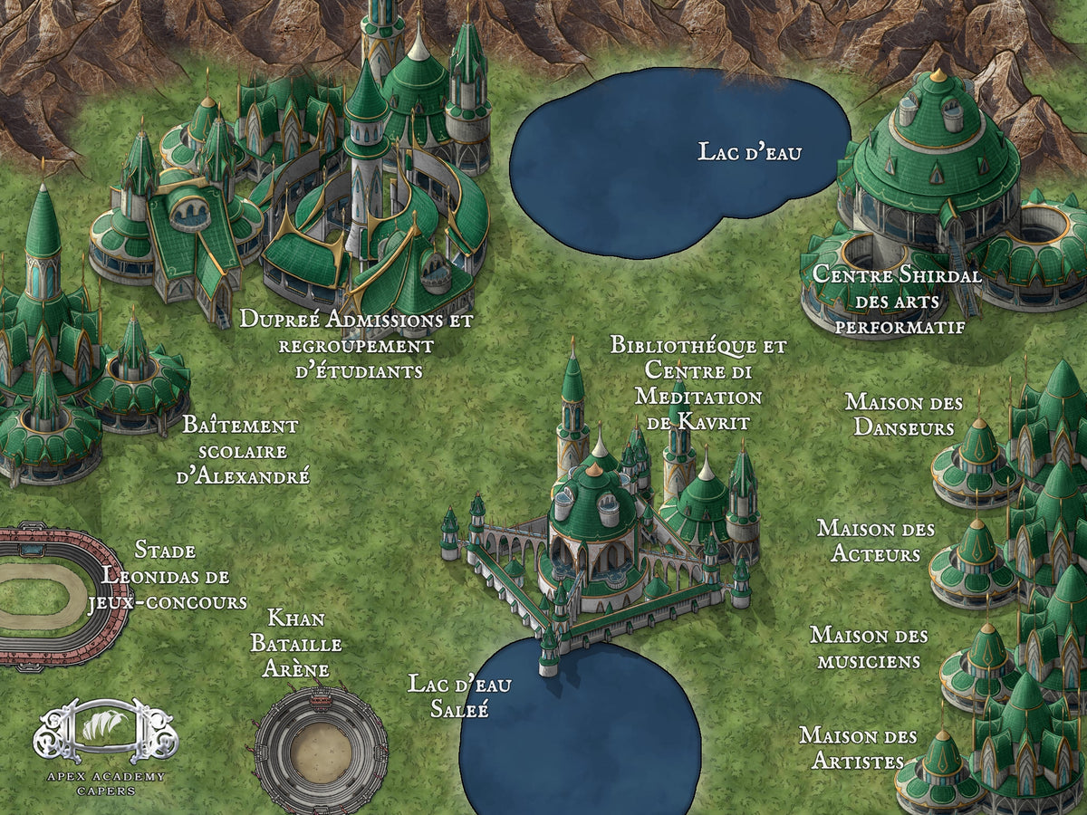 Apex Map Print Pack