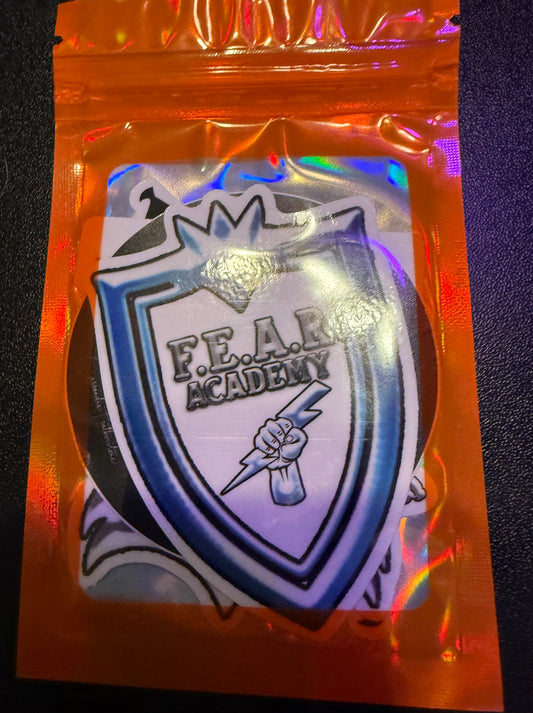 FEAR ACADEMY MEDIUM STICKER PACK