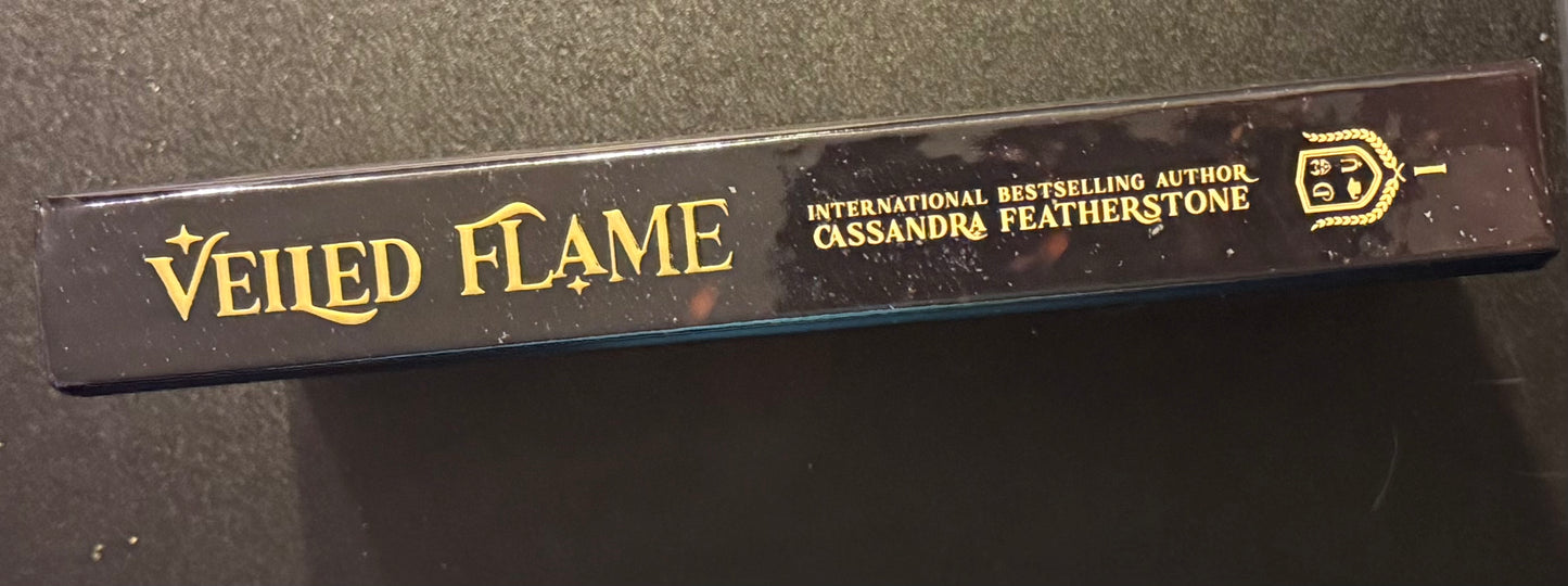 Special Edition BOOK ONLY--Veiled Flame: A Reverse Harem Demon Academy Romance