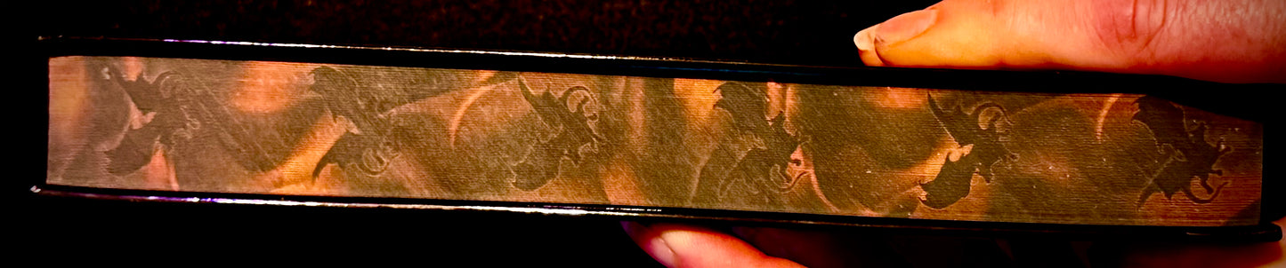 Special Edition BOOK ONLY--Veiled Flame: A Reverse Harem Demon Academy Romance