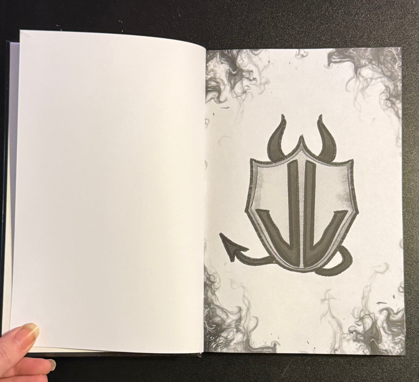 Special Edition BOOK ONLY--Veiled Flame: A Reverse Harem Demon Academy Romance