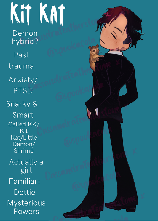 Discordia Print-KitKat (Cassandra FeatherstonexSpookacola)