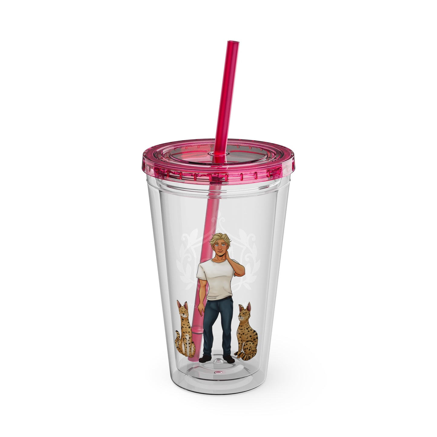 Cassandra Featherstone x Honeyy.Fae 'Wolfie' Suave Acrylic Cup