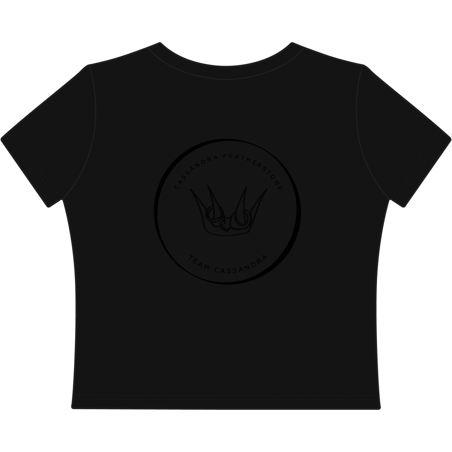 Feral for Fitz Khan Women's Baby Tee