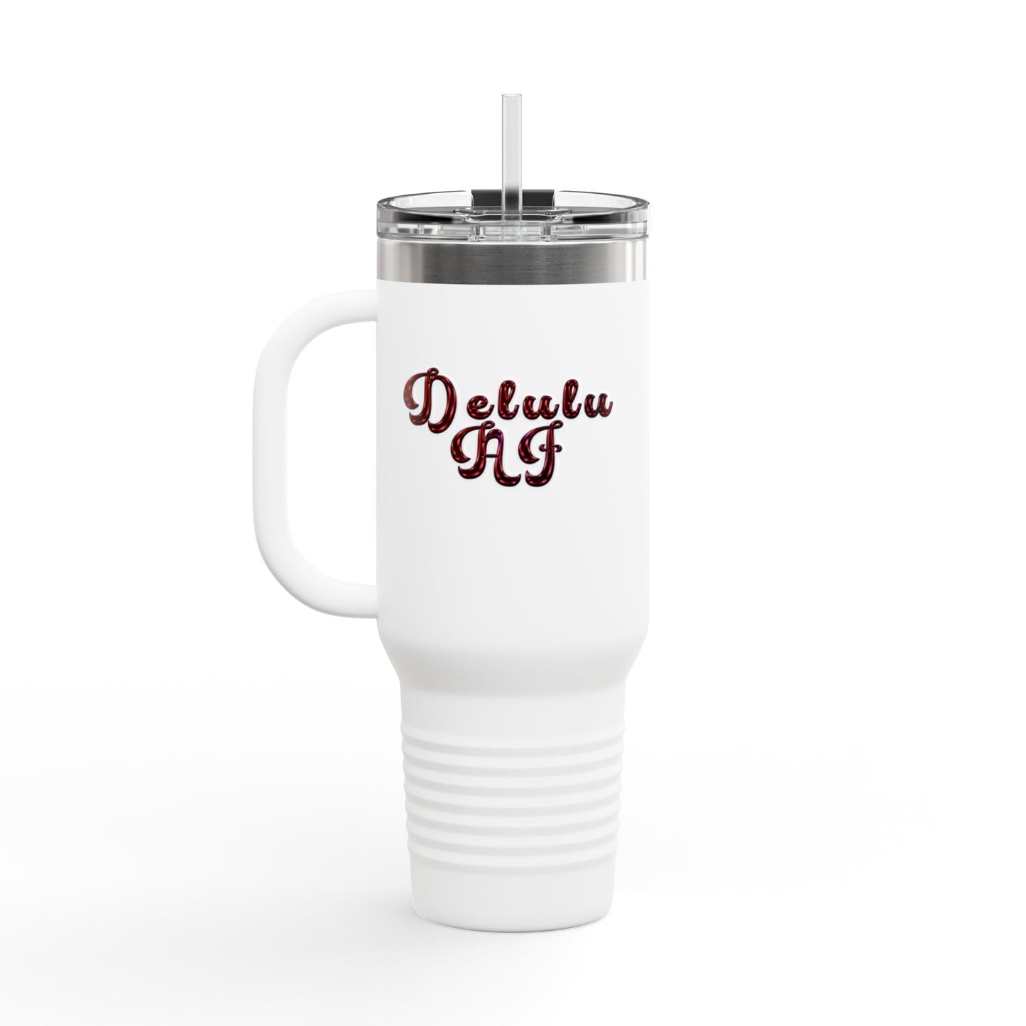 Delulu AF Apex Insulated Travel Mug, 40oz