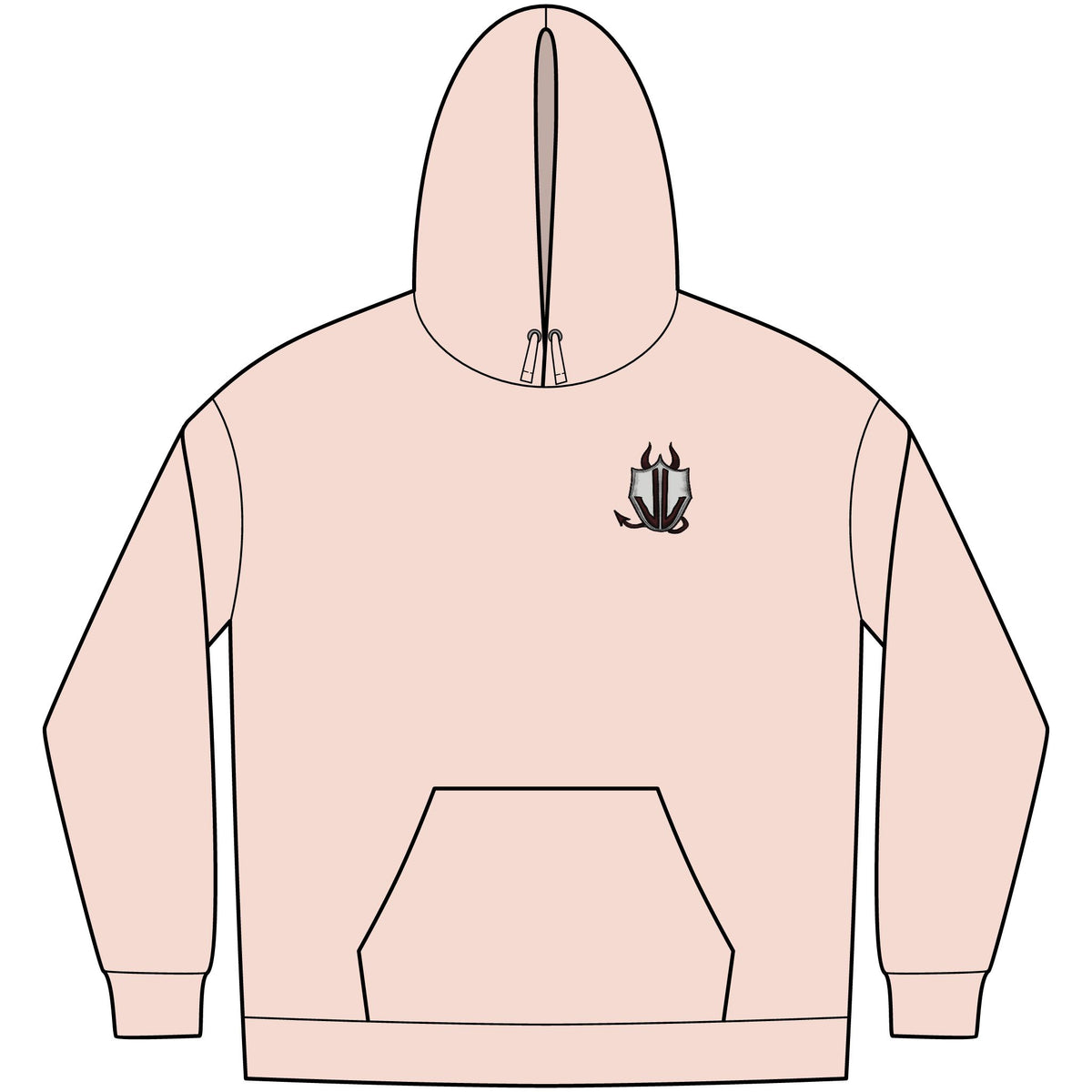 Cassandra Featherstone x Marmi Dottie DU Men's Fleece Hoodie