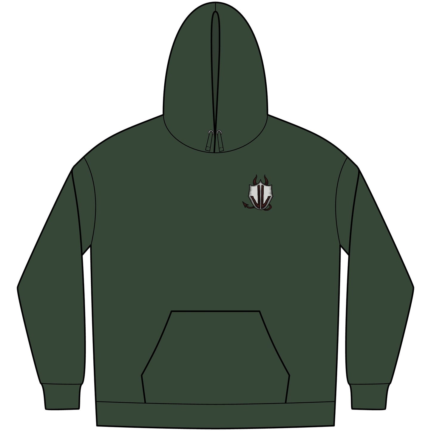 Cassandra Featherstone x Marmi Dottie DU Men's Fleece Hoodie