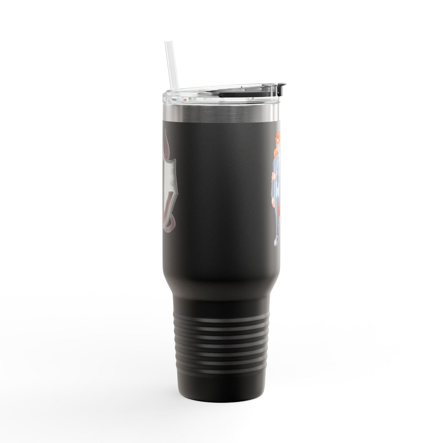 Cassandra Featherstone x Phantom Dame 'Zavida' (Discordia University) Insulated Travel Mug, 40oz