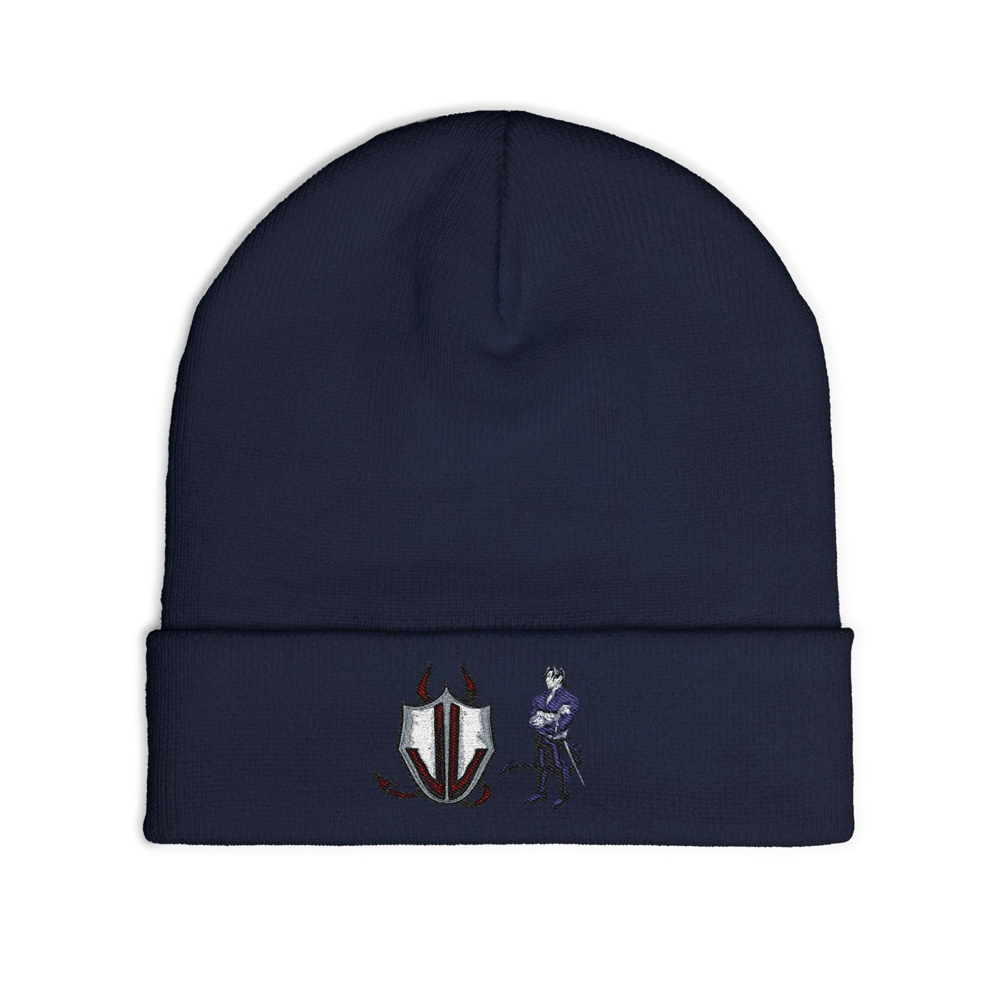 'Jasper' Cassandra Featherstone x Phantom Dame Knit Beanie (Embroidery)