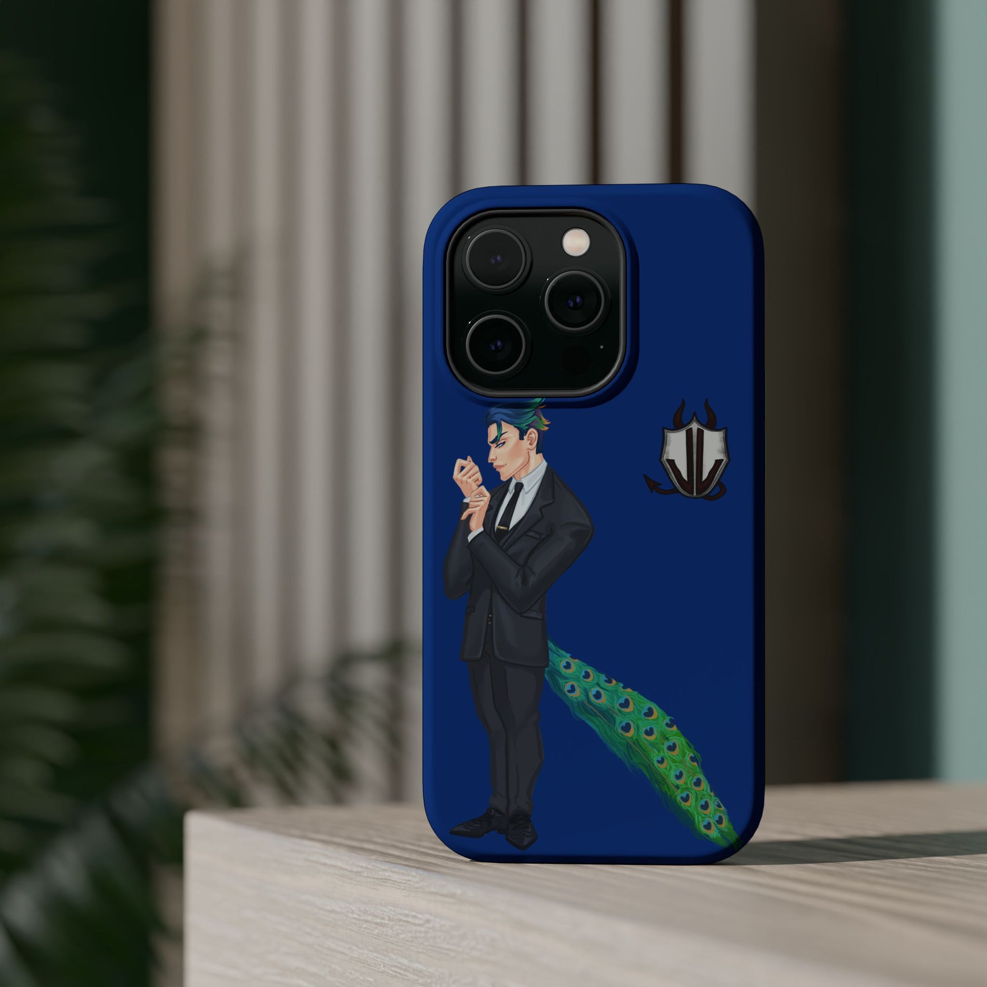 Cassandra Featherstone x Phantom Dame "Anton" MagSafe Tough Cases When aesthetics meet function, the MagSafe case is born. Equipped with a dual-layer polycarbonate layer, the MagSafe case delivers impeccable protection thanks to its durable, flexible, imp