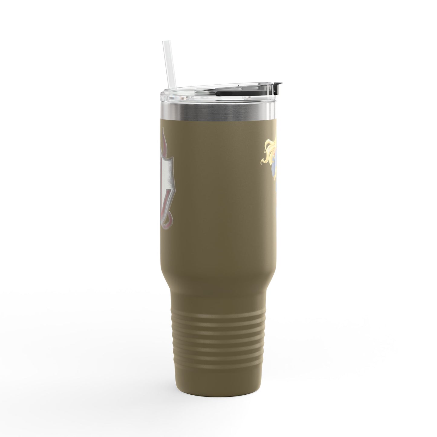 Cassandra Featherstone x Phantom Dame 'Xerxes' (Discordia University) Insulated Travel Mug, 40oz