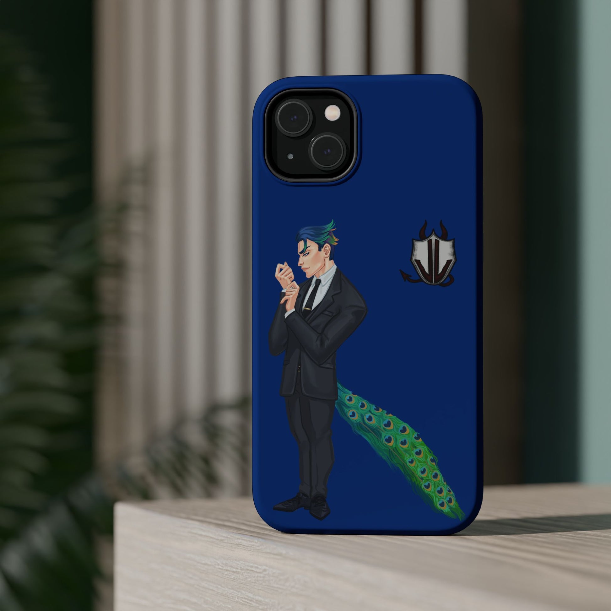 Cassandra Featherstone x Phantom Dame "Anton" MagSafe Tough Cases When aesthetics meet function, the MagSafe case is born. Equipped with a dual-layer polycarbonate layer, the MagSafe case delivers impeccable protection thanks to its durable, flexible, imp