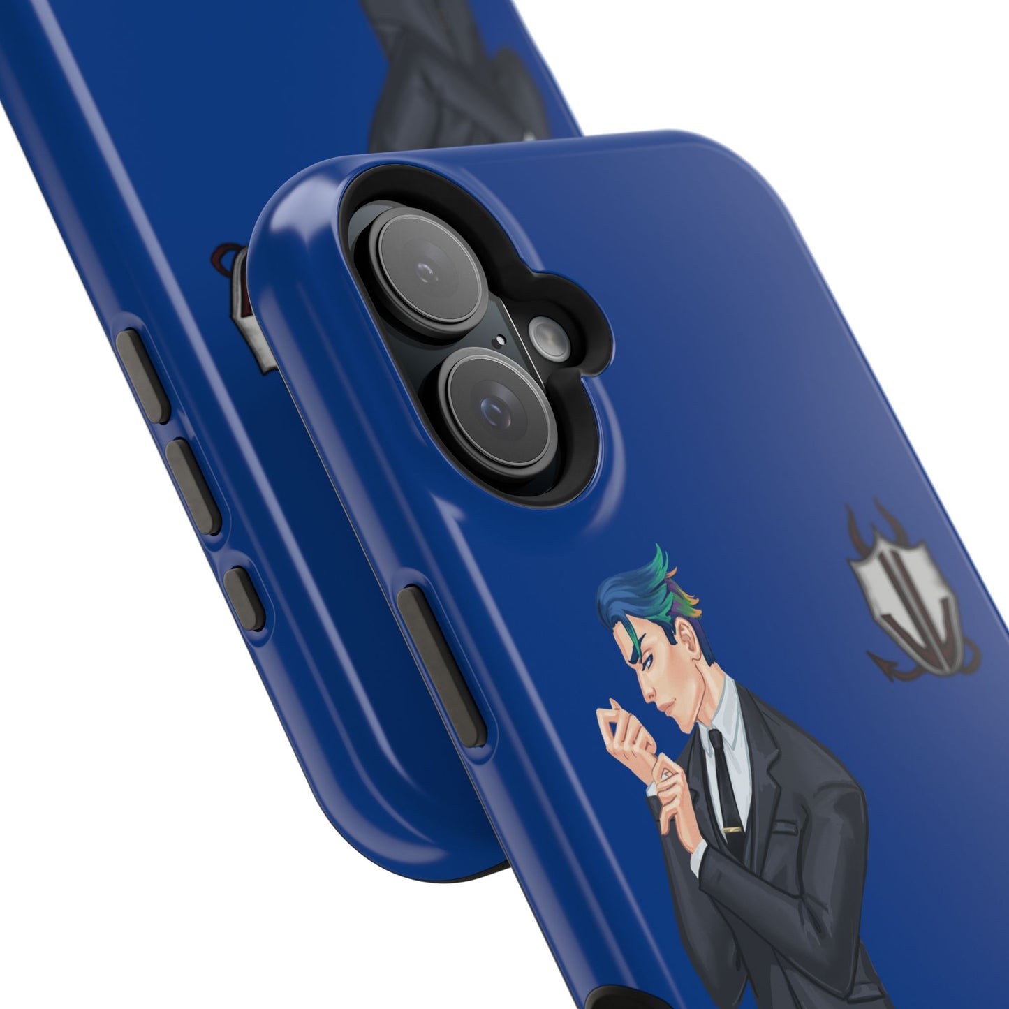 Cassandra Featherstone x Phantom Dame "Anton" MagSafe Tough Cases When aesthetics meet function, the MagSafe case is born. Equipped with a dual-layer polycarbonate layer, the MagSafe case delivers impeccable protection thanks to its durable, flexible, imp