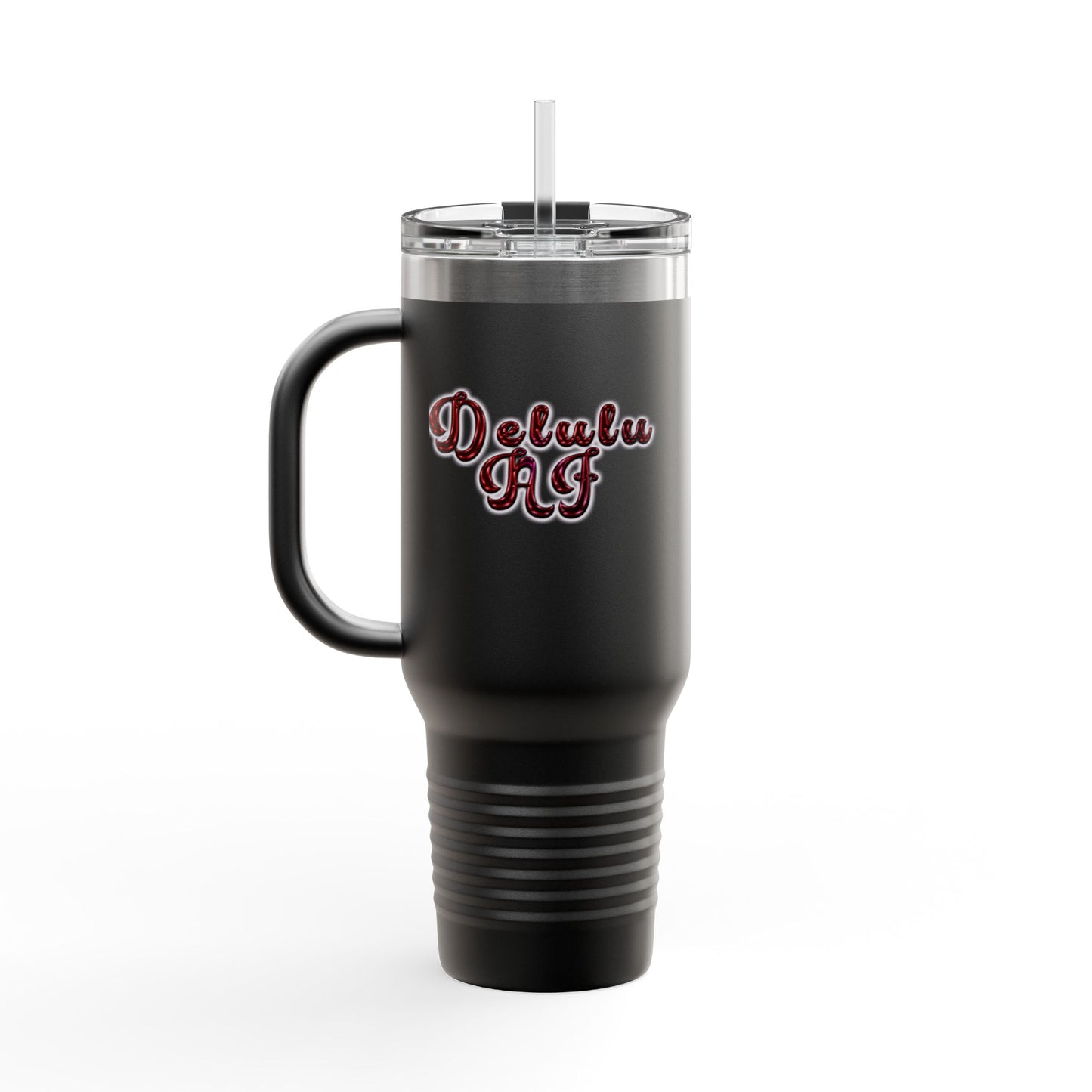 Delulu AF Apex Insulated Travel Mug, 40oz