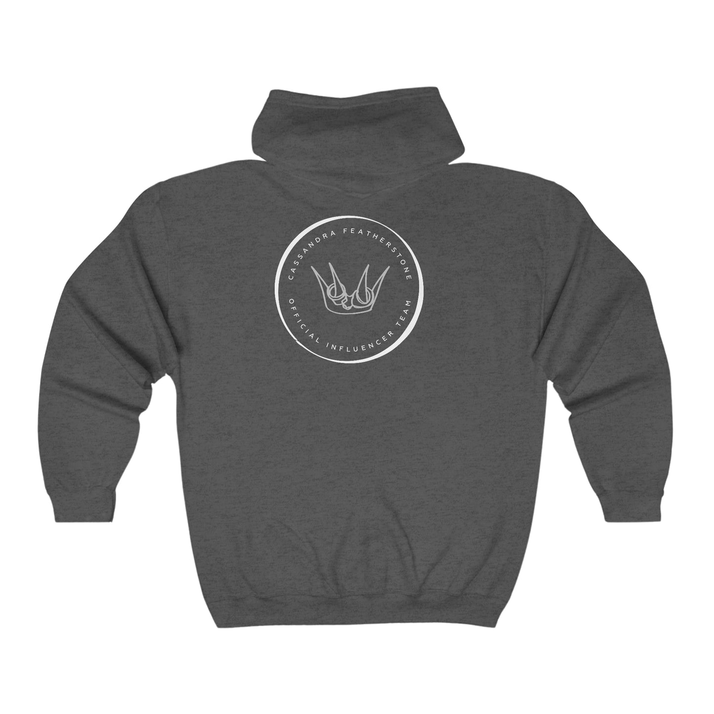 Influencer Team Full Zip Hooded Sweatshirt