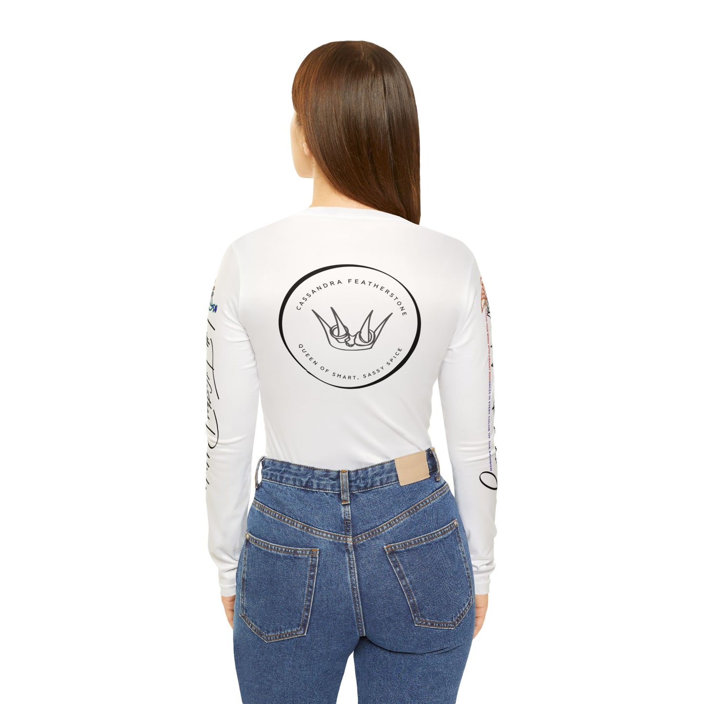 Cassandra Featherstone Logo Long Sleeved Tee