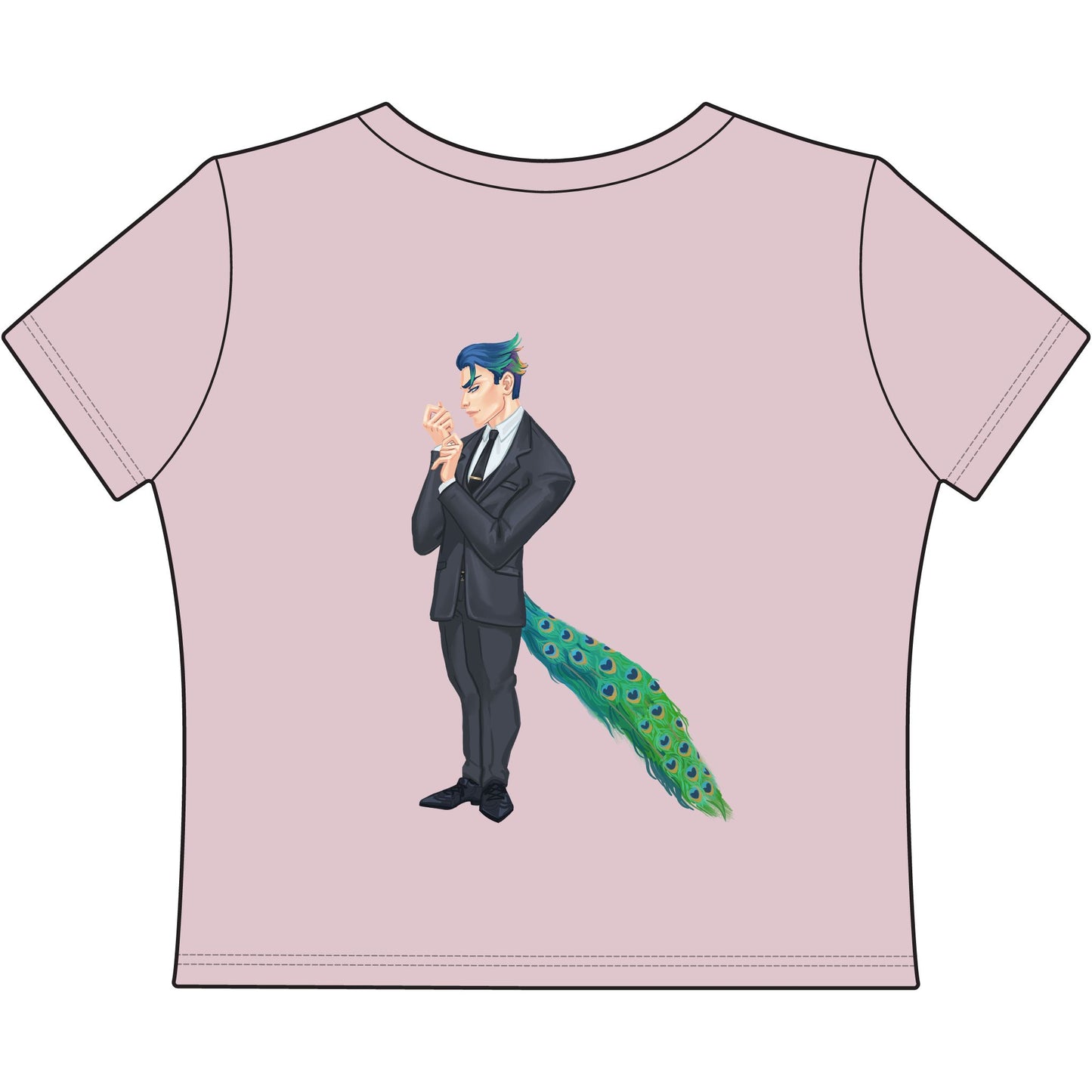 Cassandra Featherstone x Phantom Dame Anton Women Baby Tee