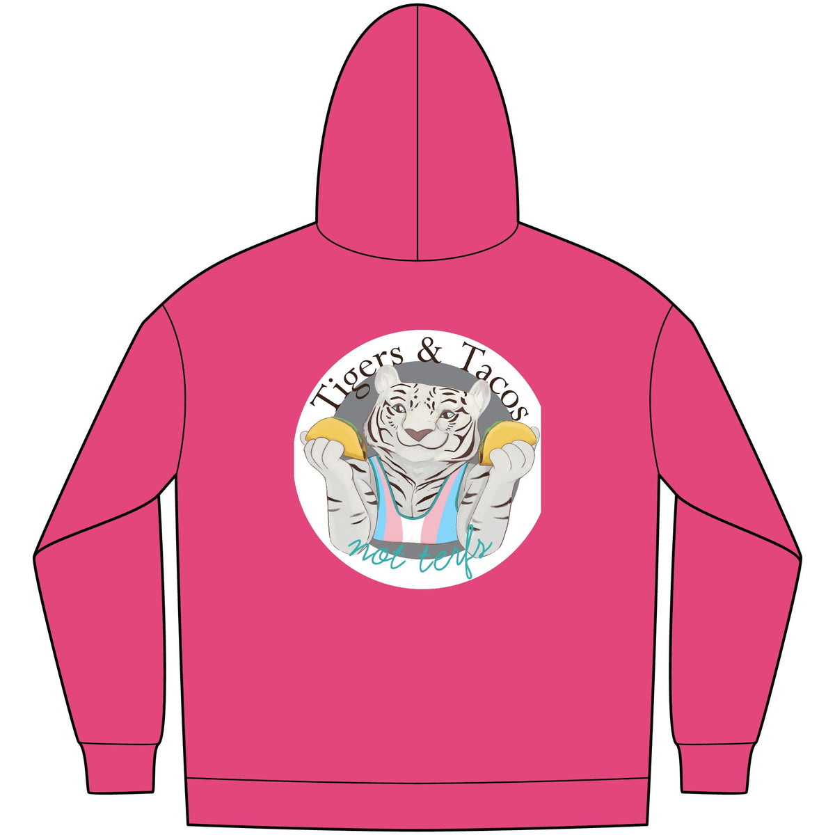 Cassandra Featherstone x Casey Wilkinson Fitz Tacos Men Hoodie
