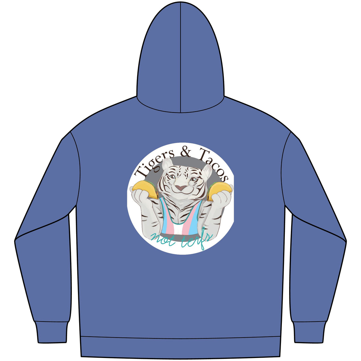 Cassandra Featherstone x Casey Wilkinson Fitz Tacos Men Hoodie