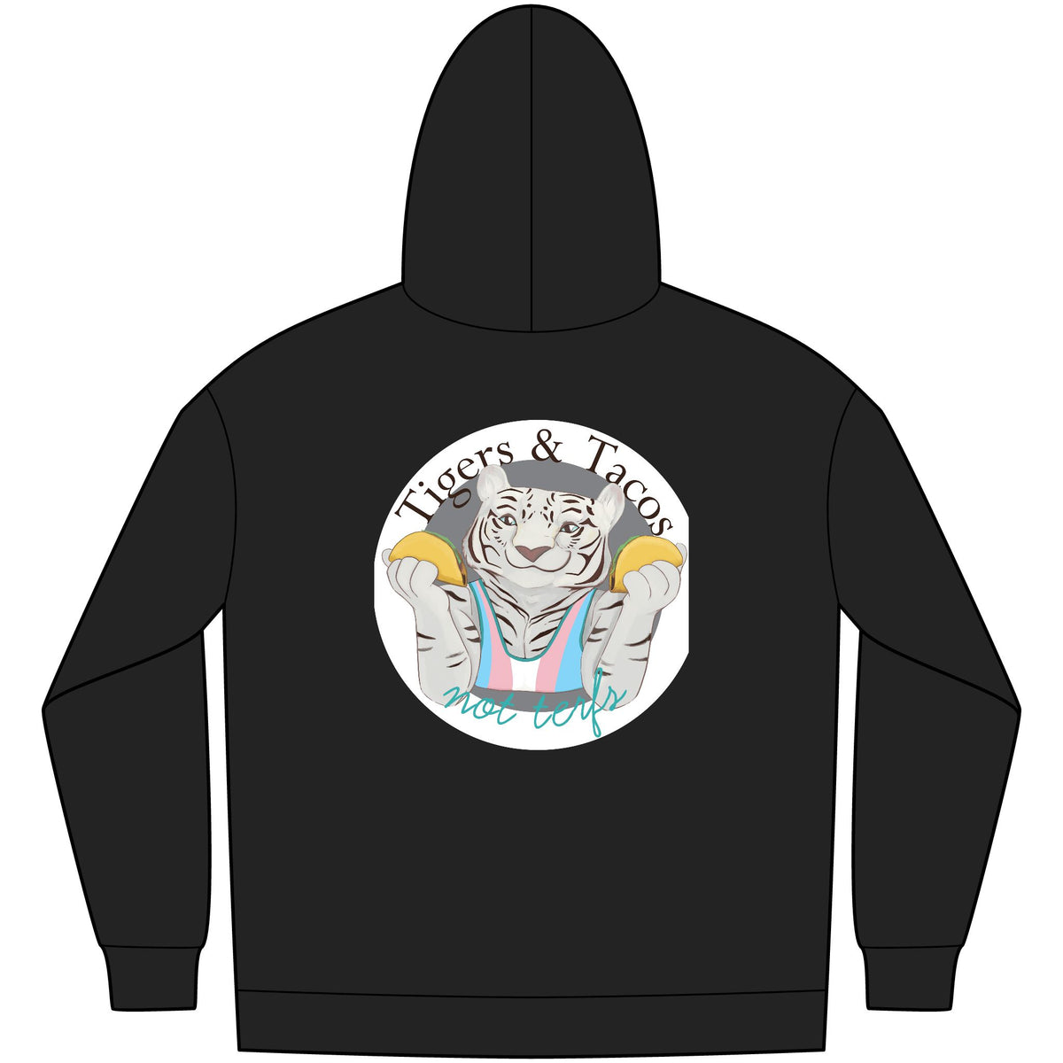 Cassandra Featherstone x Casey Wilkinson Fitz Tacos Men Hoodie
