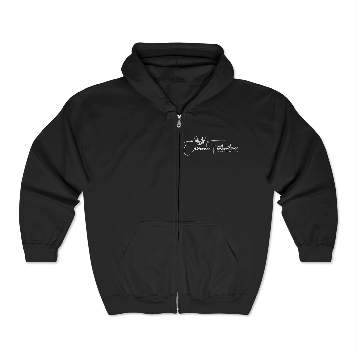 Cassandra Featherstone Full Zip Hooded Sweatshirt