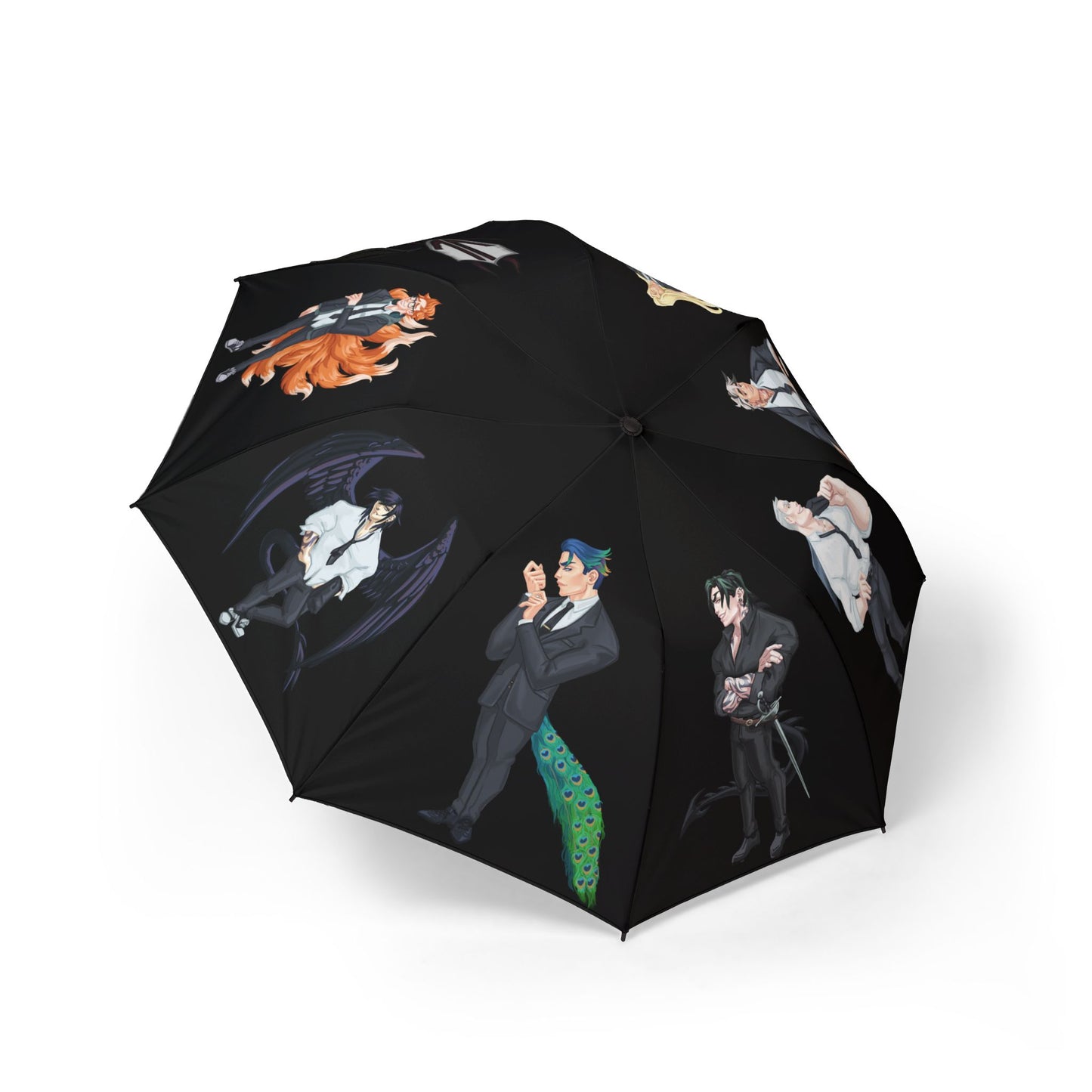 Discordia Demons (Cassandra Featherstone x Phantom Dame) Semi-Automatic Foldable Umbrella