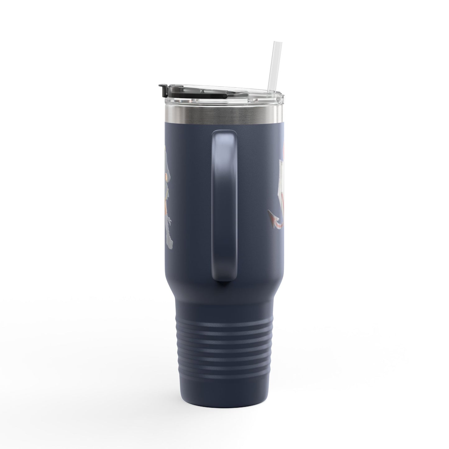 Cassandra Featherstone x Phantom Dame 'Xerxes' (Discordia University) Insulated Travel Mug, 40oz