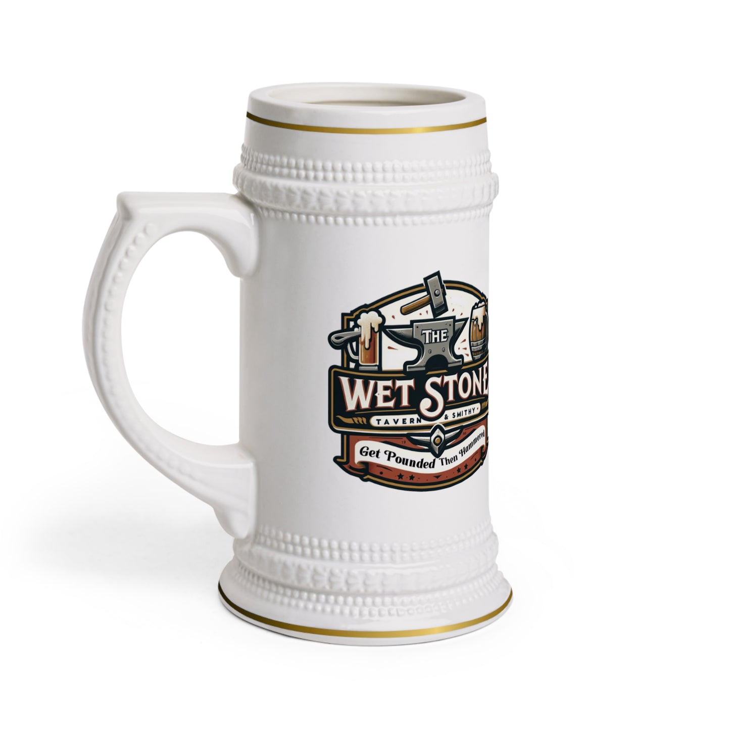 The Wet Stone Beer Stein Mug