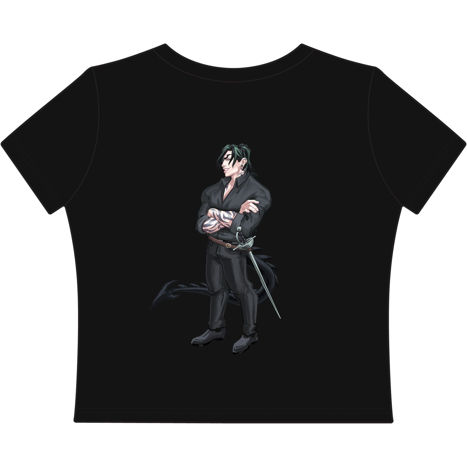 Cassandra Featherstone x Phantom Dame Jasper Women Baby Tee