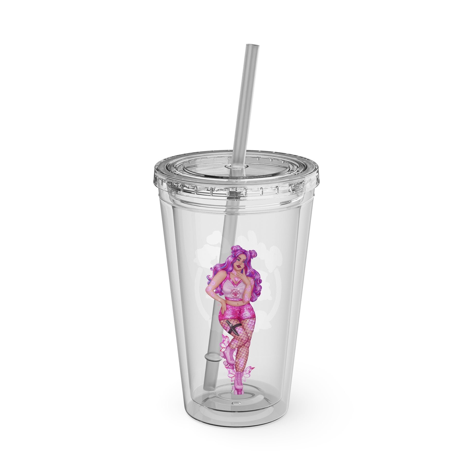 Cassandra Featherstone x Artsiidaisy Rogue FA Acrylic Cup