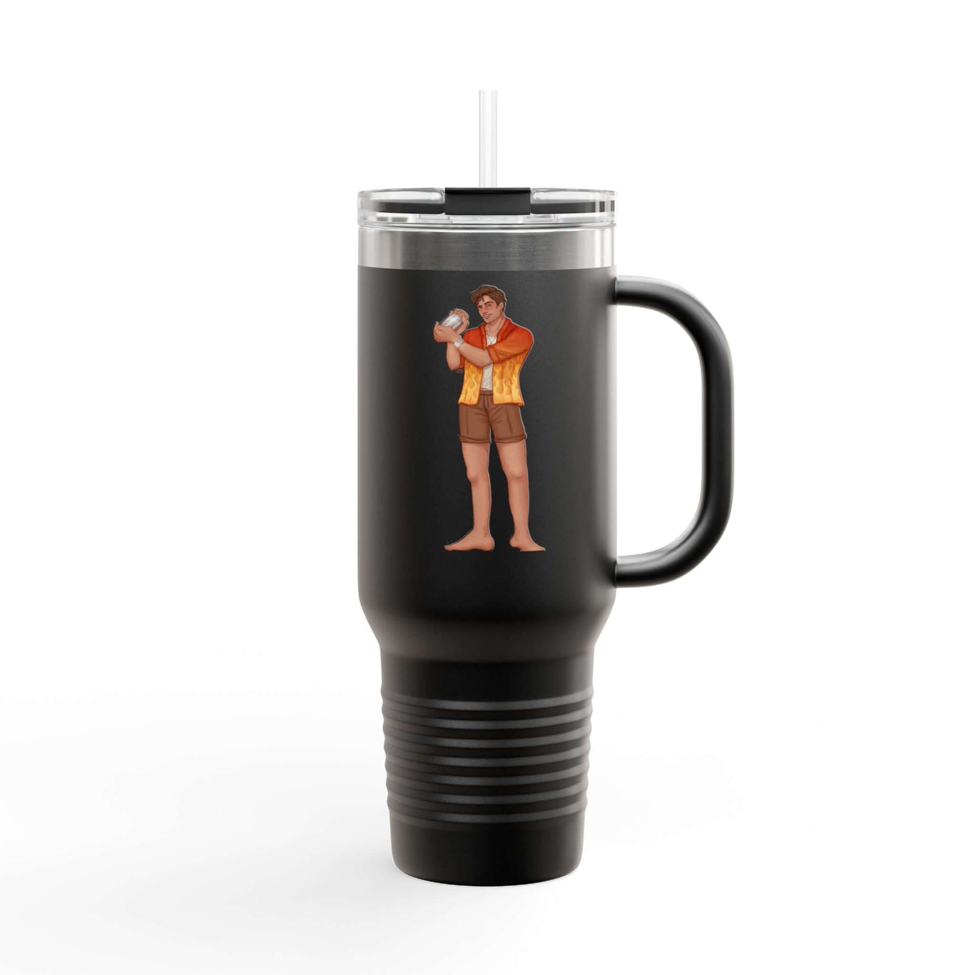 Javier Cassandra Featherstone x Artsiidaisy Insulated Mug