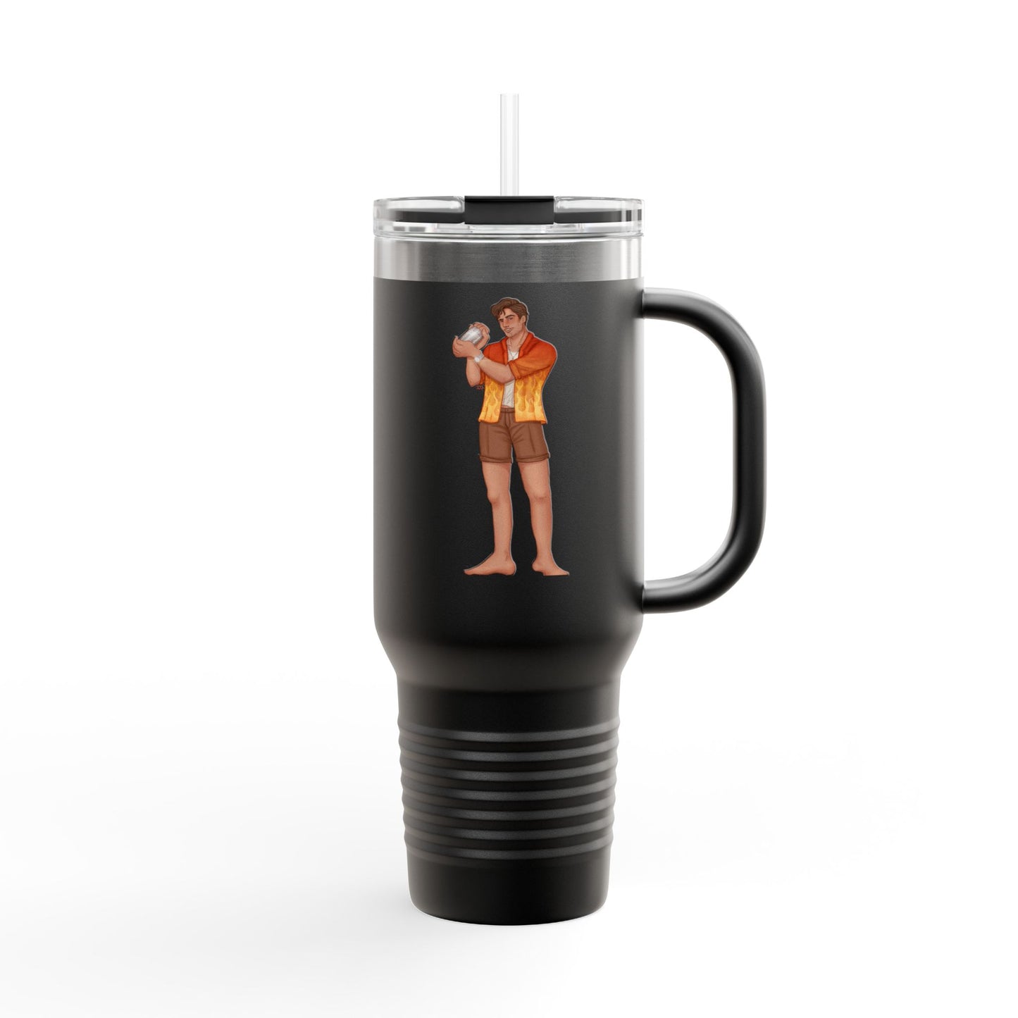 Javier Cassandra Featherstone x Artsiidaisy Insulated Mug