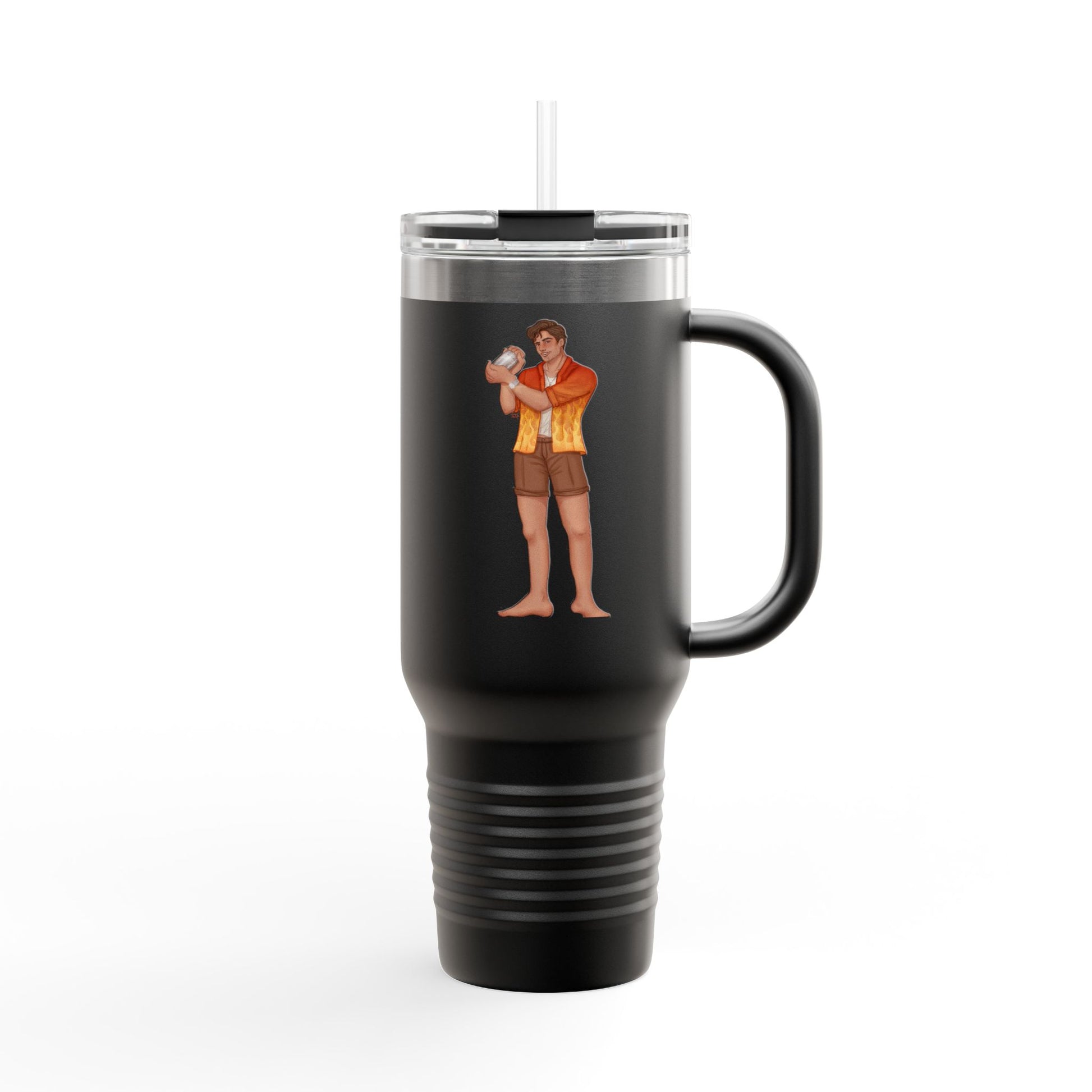 Javier Cassandra Featherstone x Artsiidaisy Insulated Mug