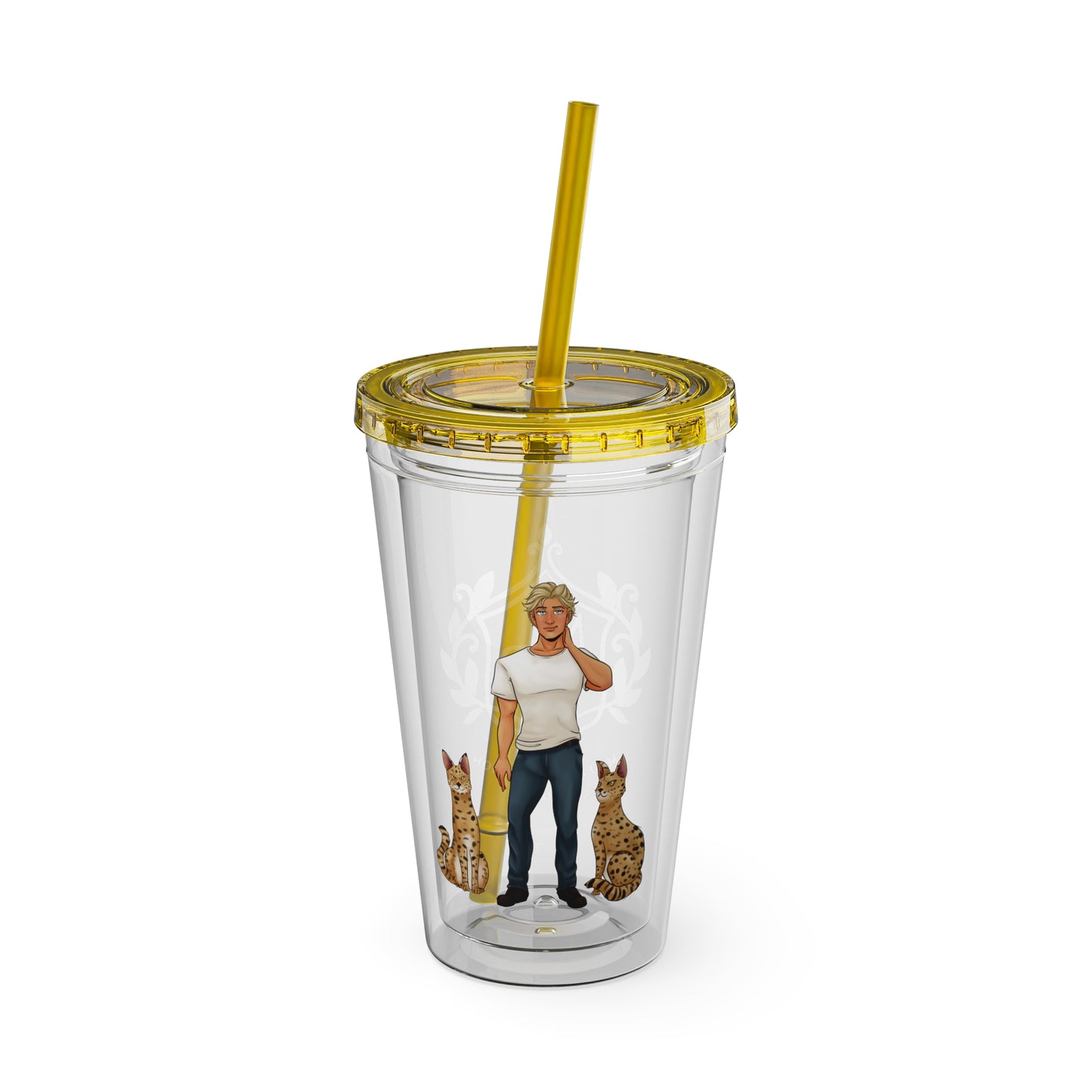 Cassandra Featherstone x Honeyy.Fae 'Wolfie' Suave Acrylic Cup