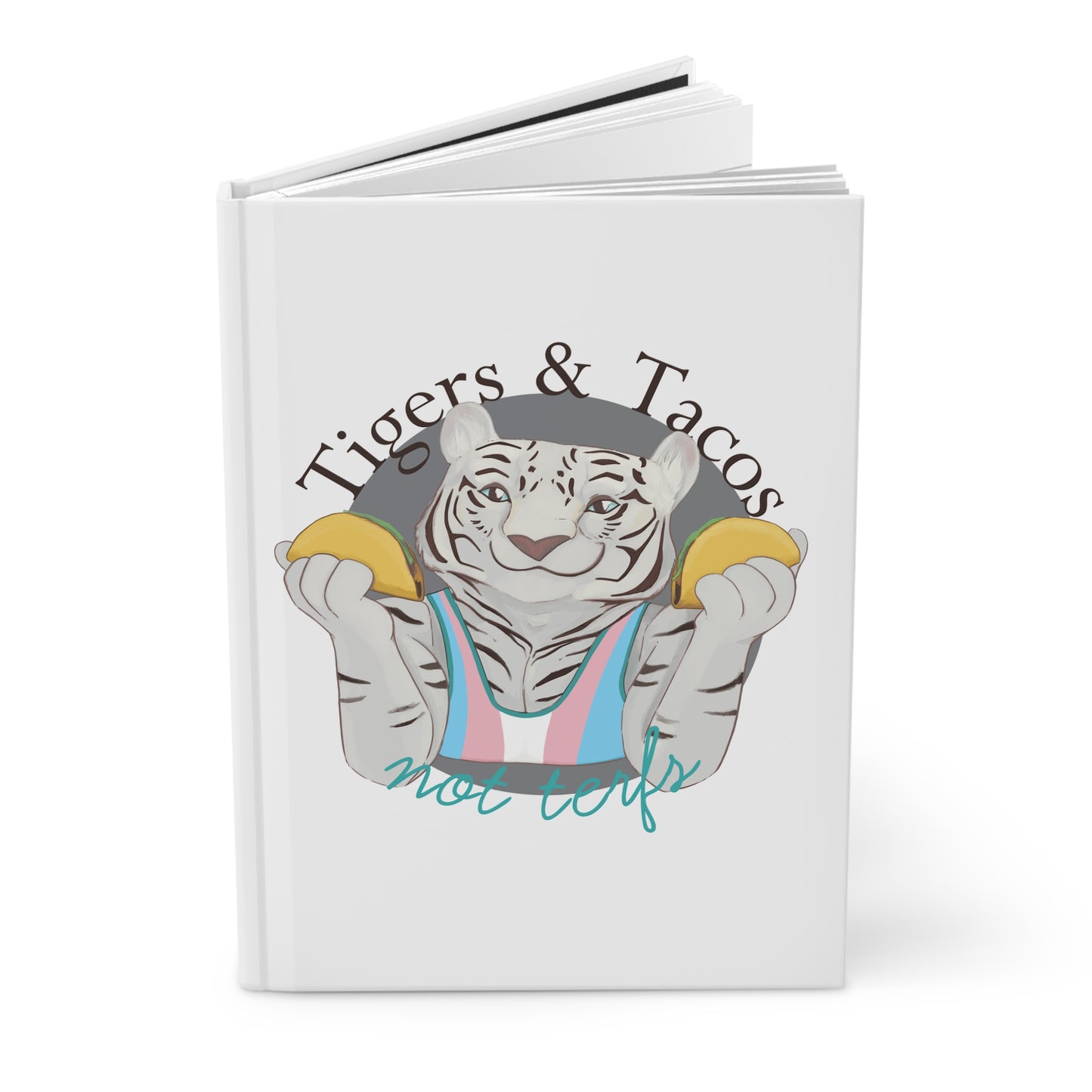 Cassandra Featherstone x Casey Wilkinson Fitz Tacos Hardcover Journal Matte