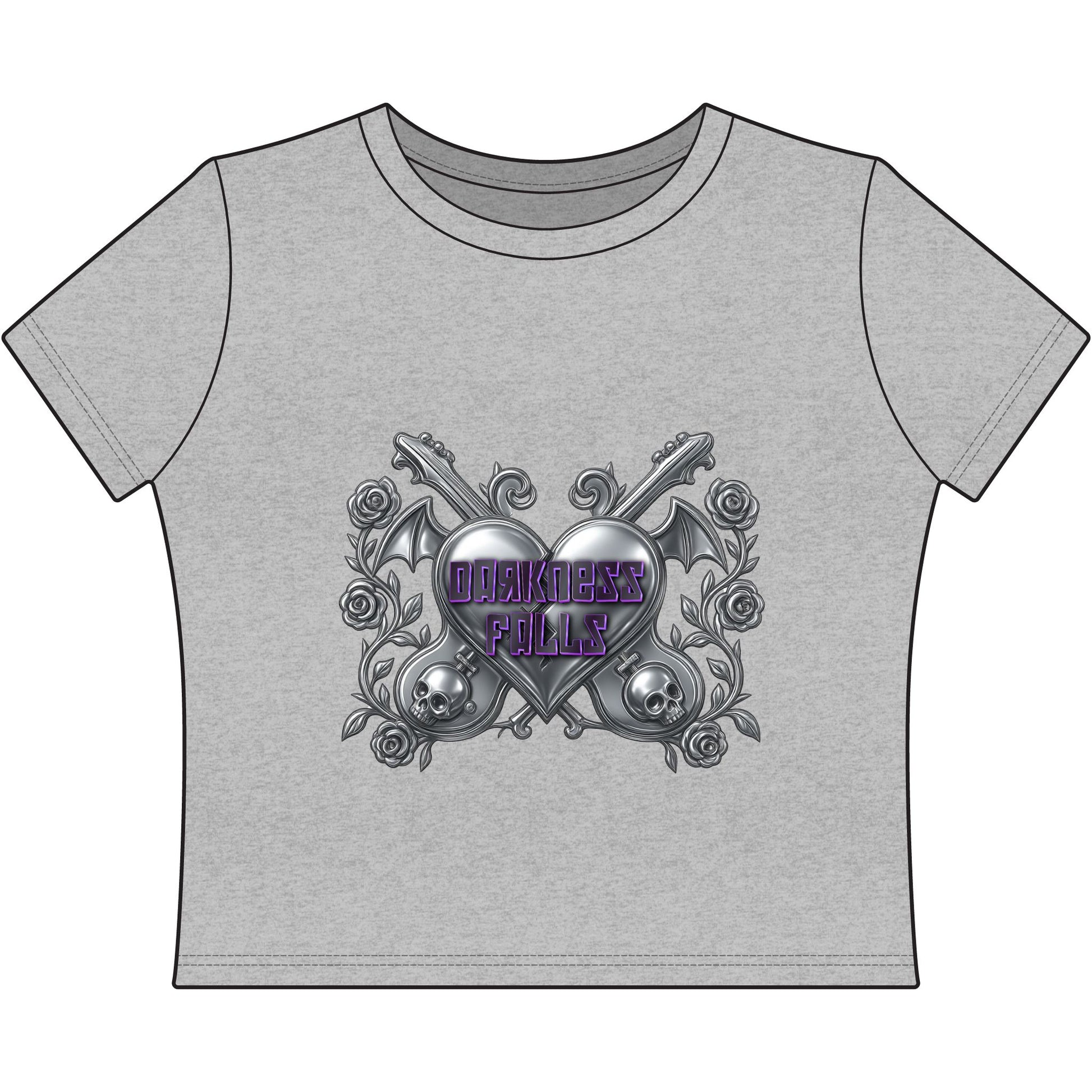 Darkness Falls Women's Baby Tee