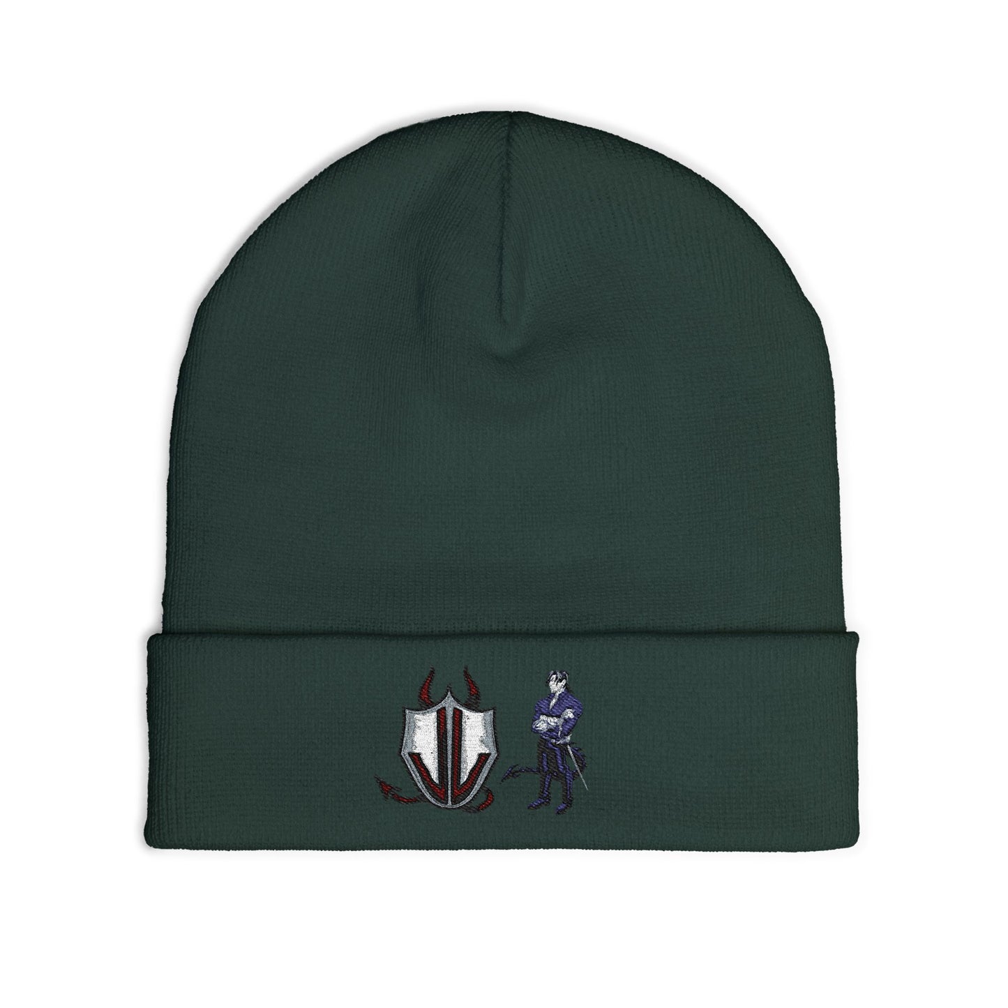 'Jasper' Cassandra Featherstone x Phantom Dame Knit Beanie (Embroidery)