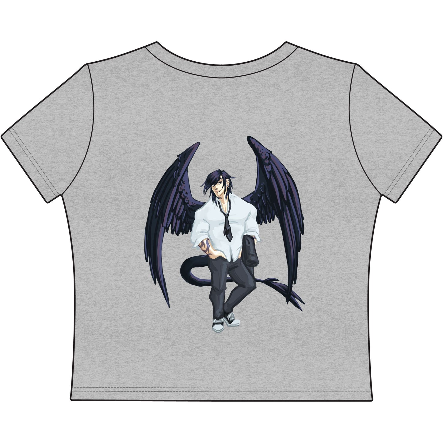 Cassandra Featherstone x Phantom Dame Oriel Women Baby Tee