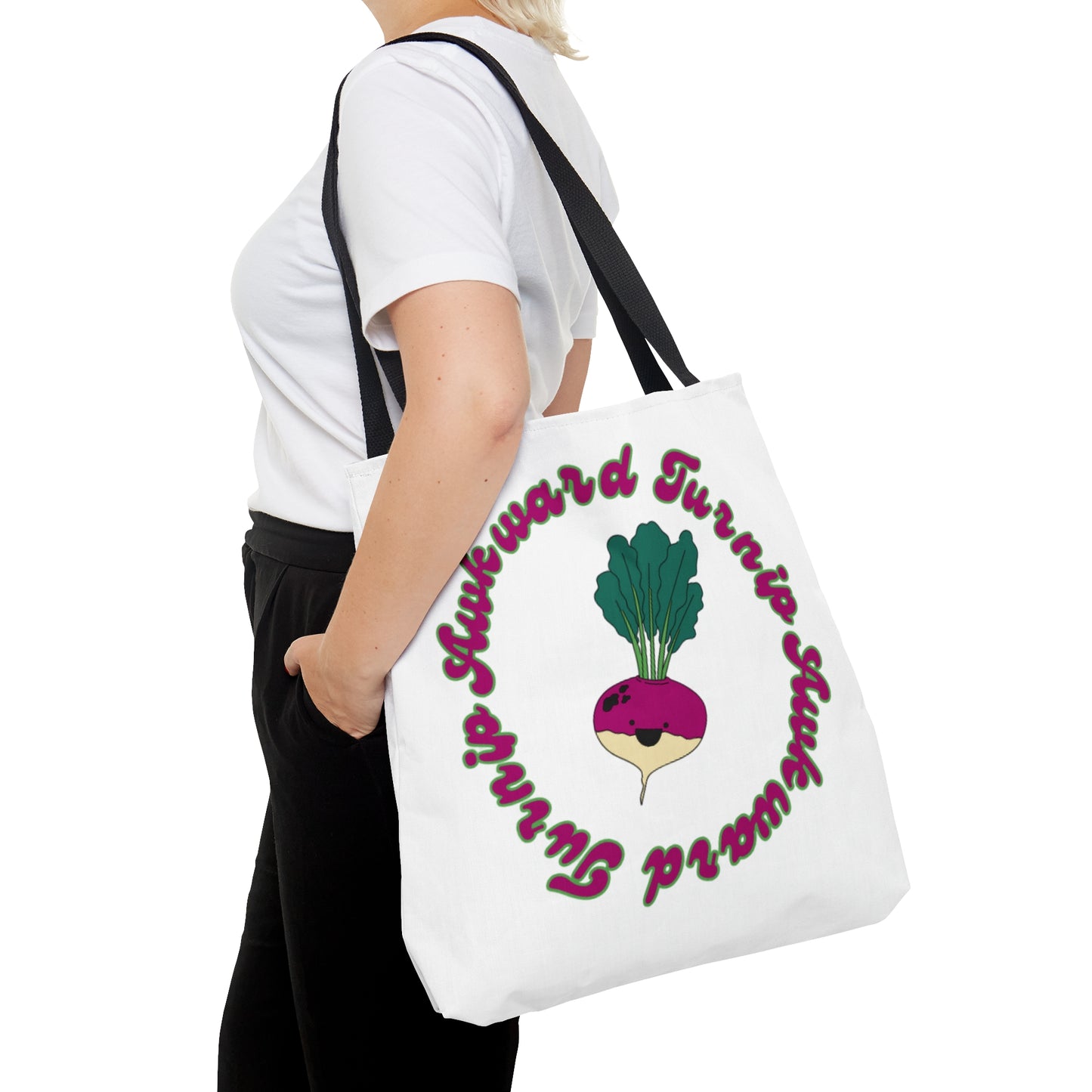 Awkward Turnip Kit Tote Bag